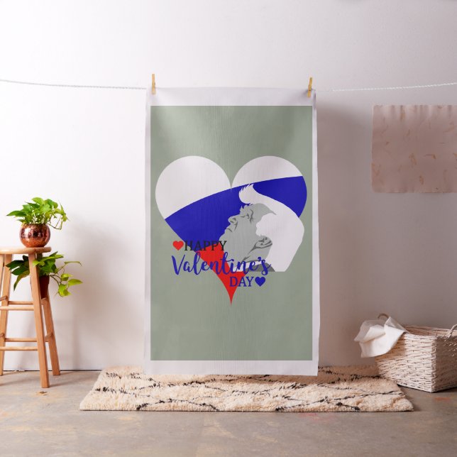 donald trump valentine fabric (In Situ)