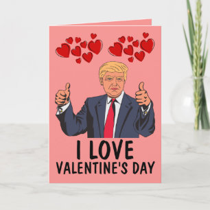 DONALD TRUMP VALENTINE'S DAY CARDS