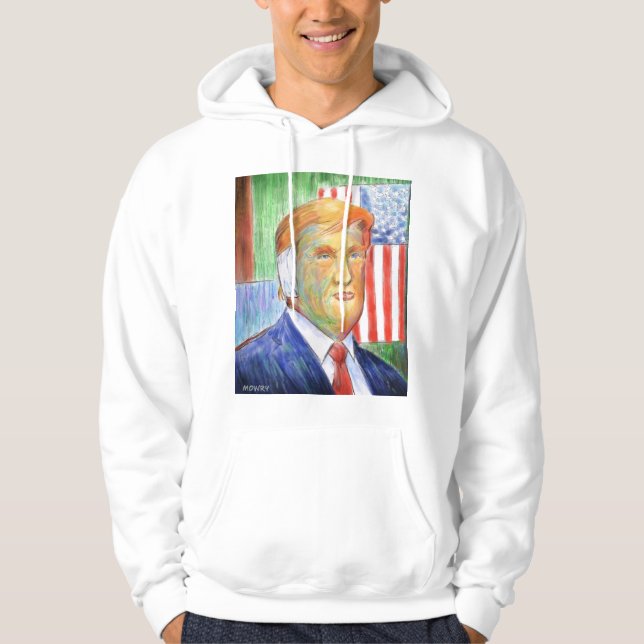 Donald Trump Van Gogh Hoodie (Front)
