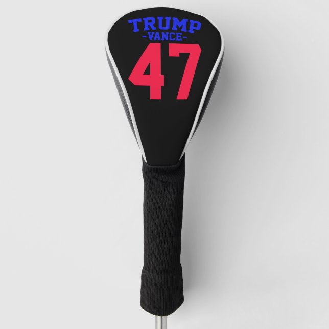 Donald Trump Vance 2024 Golf Head Cover (Front)