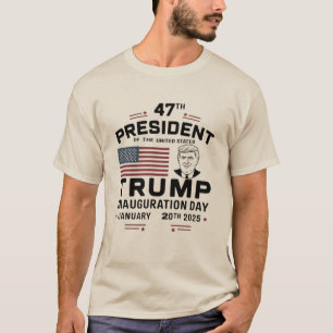 Donald Trump Vance Inauguration Day 2025 Memorabil T-Shirt