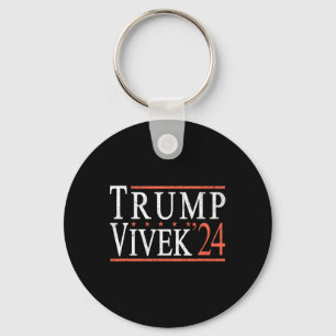 Donald Trump Vivek Ramaswamy 2024 President Republ Key Ring