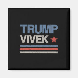 Donald Trump Vivek Ramaswamy 2024 President Republ Magnet