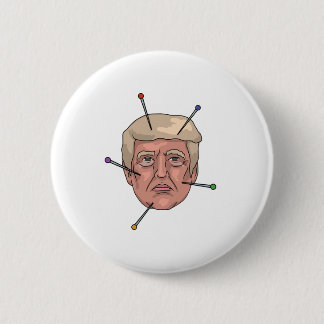 Donald Trump Voodoo Doll Pin Illustration