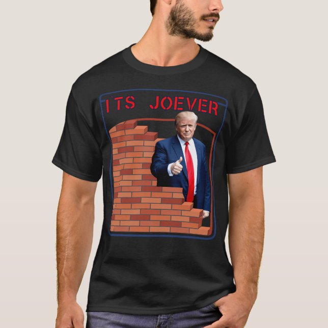 Donald Trump Wall Meme T-Shirt (Front)
