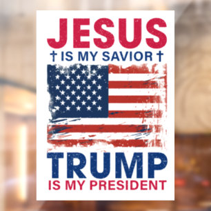 Donald Trump Window Cling