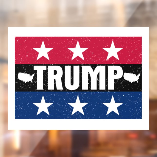 Donald Trump Window Cling (Sheet 2)