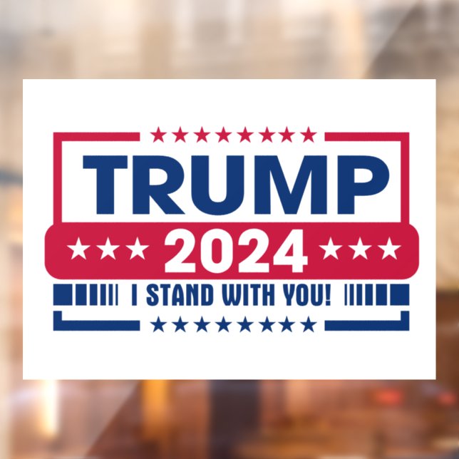Donald Trump Window Cling (Sheet 2)