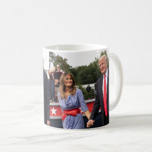 Donald Trump With First Lady Melania Coffee Mug