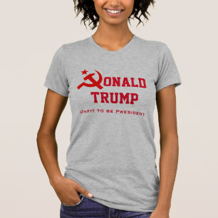 "Donald Trump" with hammer and sickle T-Shirt