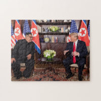 Donald Trump With Kim Jong Un In Singapore