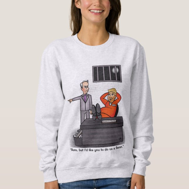 Donald Trump Women's Sweatshirt (Front)