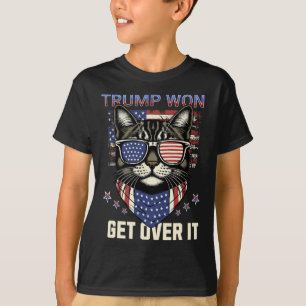 Donald Trump Won 2024 Election Cats For Trump Men T-Shirt