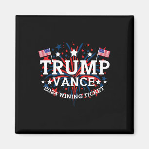 Donald Trump Won 2024 Election Inauguration Men Wo Magnet