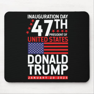 Donald Trump Won 2024 Election Inauguration Men Wo Mouse Mat