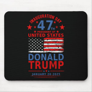 Donald Trump Won 2024 Election Inauguration Men Wo Mouse Mat