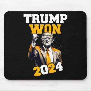 Donald Trump Won 2024 Election Inauguration Men Wo Mouse Mat