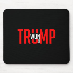 Donald Trump Won 2024 Election Inauguration Men Wo Mouse Mat