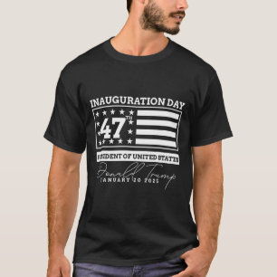 Donald Trump Won 2024 Election Inauguration Men Wo T-Shirt