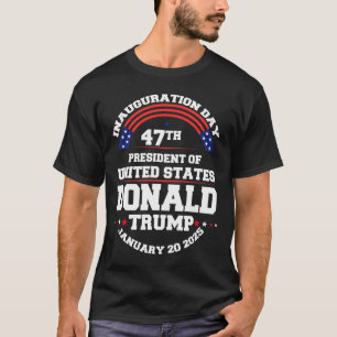 Donald Trump Won 2024 Election Inauguration Men Wo T-Shirt