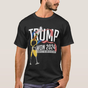 Donald Trump Won 2024 Election Inauguration Men Wo T-Shirt