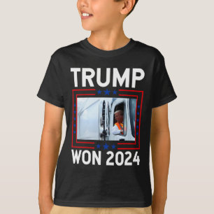 Donald Trump Won 2024 Election Inauguration Trump  T-Shirt
