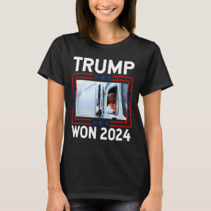 Donald Trump Won 2024 Election Inauguration Trump T-Shirt