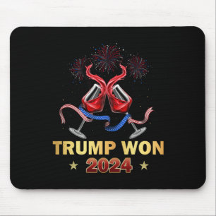 Donald Trump Won 2024 Election Inauguration Victor Mouse Mat