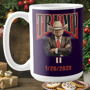 Donald Trump Won Election 2024 Inauguration Coffee Mug