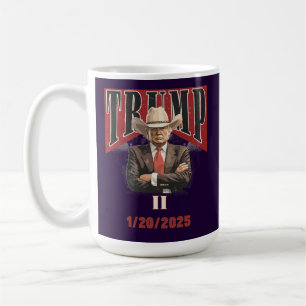 Donald Trump Won Election 2024 Inauguration Coffee Mug