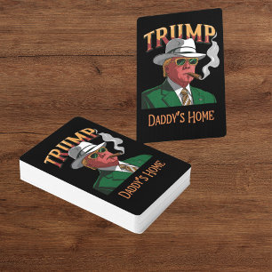 Donald Trump Won Election 2024 Inauguration MAGA Playing Cards