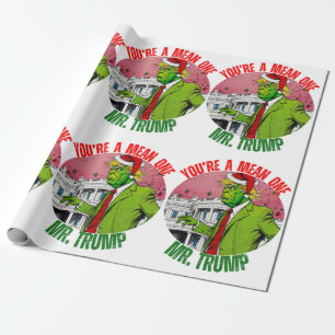 DONALD TRUMP WRAPPING PAPER