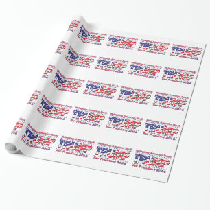 Donald Trump Wrapping Paper