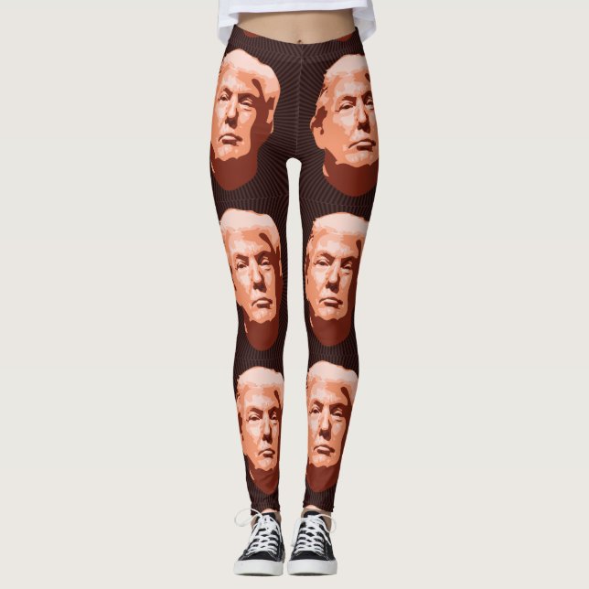 DONALD TRUMP YOGA PANTS (Front)