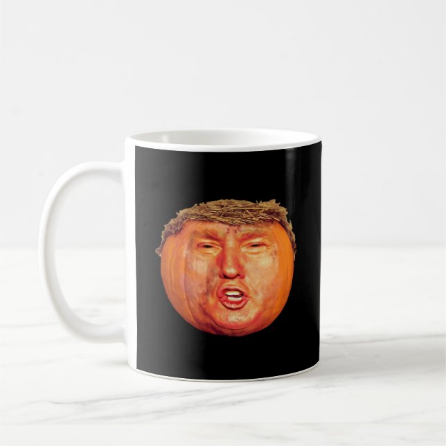 Donald Trumpkin Classic Coffee Mug (Left)