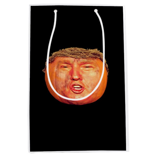 Donald Trumpkin Classic Medium Gift Bag (Front)