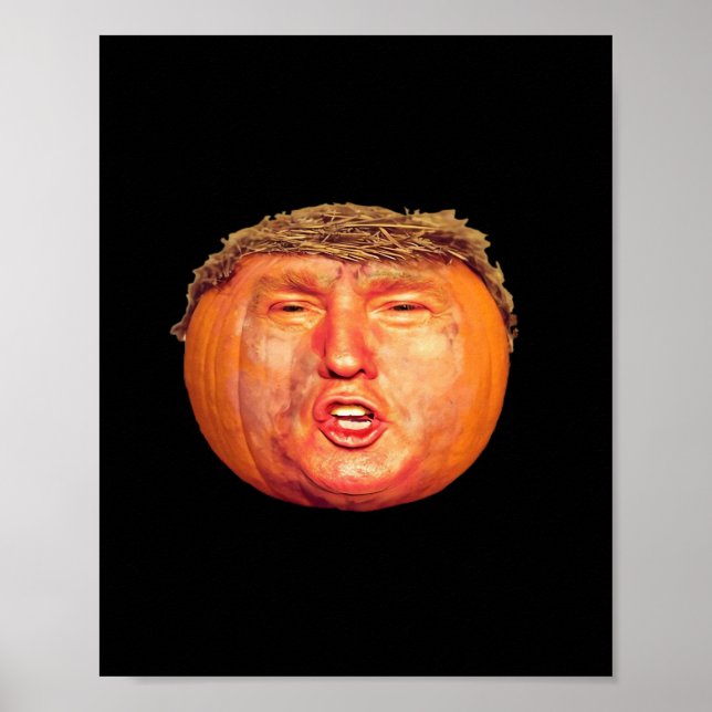 Donald Trumpkin Classic Poster (Front)