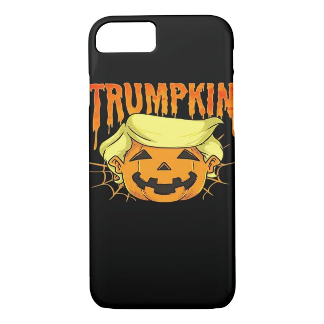 Donald Trumpkin Funny President Party Halloween Cl Case-Mate iPhone Case (Back)
