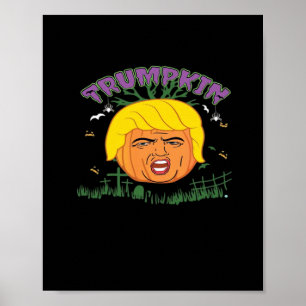 Donald Trumpkin Make Halloween Great Again Adult T Poster