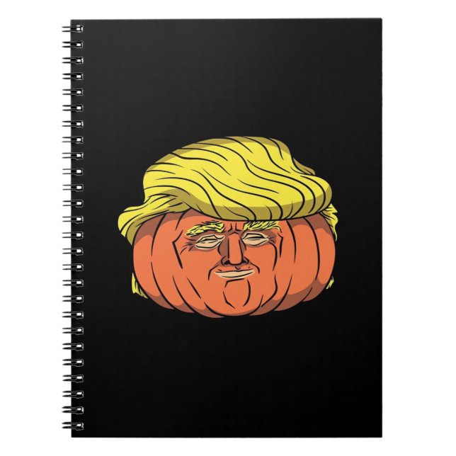 Donald Trumpkin  Pumpking Notebook (Front)