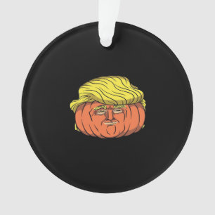 Donald Trumpkin Pumpking Ornament