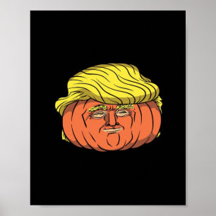 Donald Trumpkin  Pumpking Poster