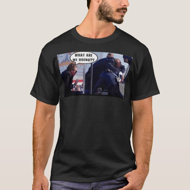Donald Trump'S Secret Service T-Shirt (Front)