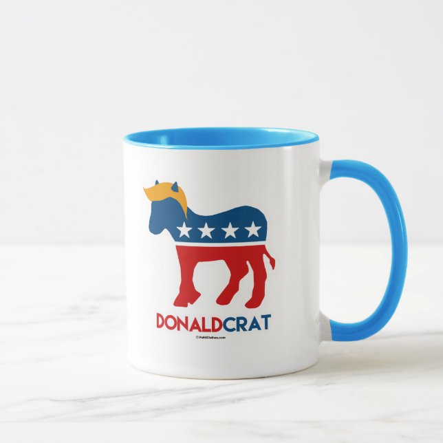Donaldcrat Donkey Mug (Right)