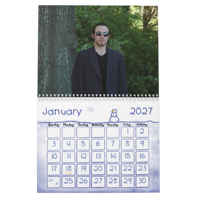 Donald's Calendar (Jan 2027)