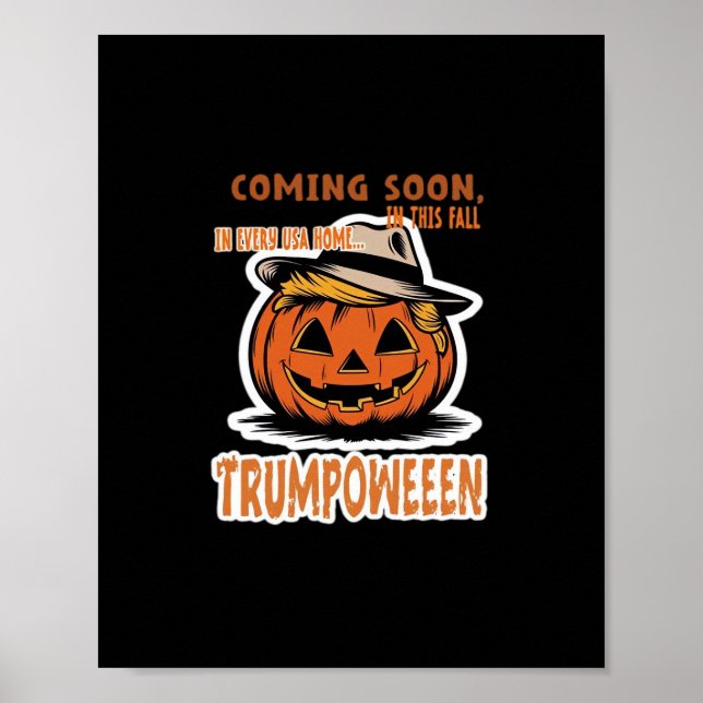 Donald's Trumpkin Pumpkin- Halloween Classic Poster (Front)