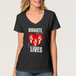 Donate Blood Save Lives  Life Saver Dispenser Bloo T-Shirt