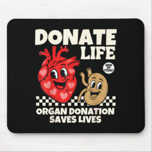 Donate Life Blood Donation Organ Donation Saves Mouse Mat