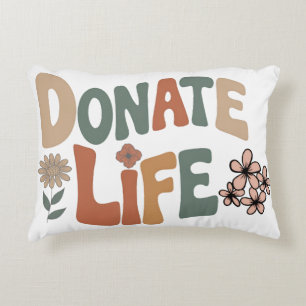Donate Life Decorative Cushion
