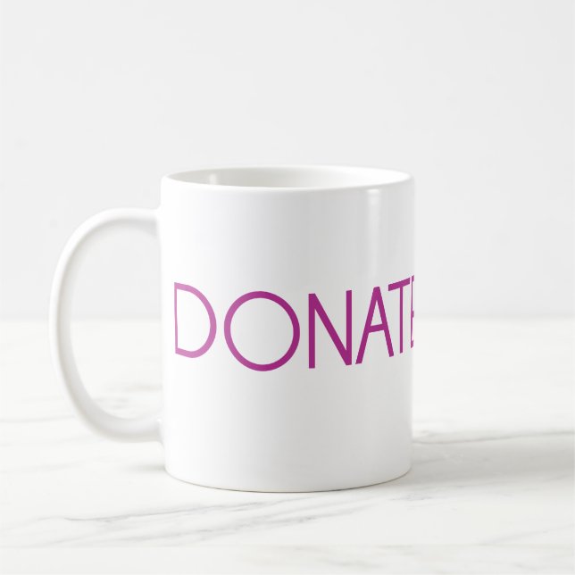 Donate Love Mug NWMMB (Left)